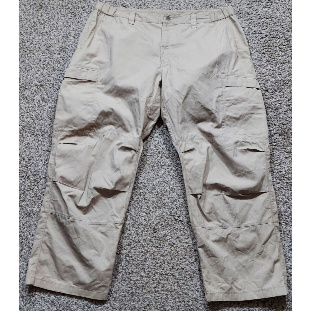 Vertx Phantom LT Tactical Pants Mens 42x32 Khaki Beige Cargo Ripstop Utility